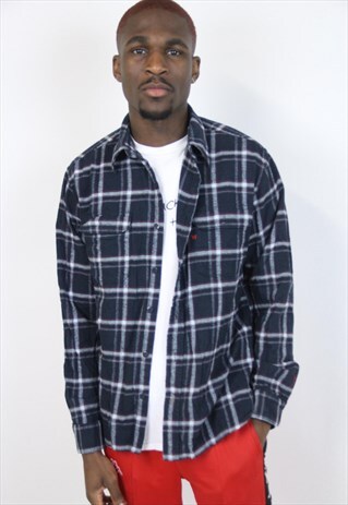 VINTAGE WRANGLER FLANNEL CHECK SHIRT