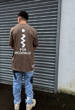Mocha Incognito Streetwear T-Shirt