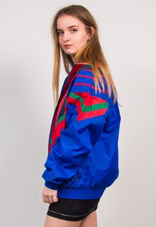 VINTAGE 90'S SHELL WINDBREAKER JACKET