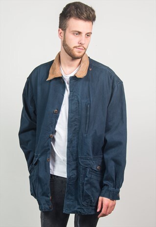 VINTAGE GUESS JACKET CHORE WORKWEAR STYLE