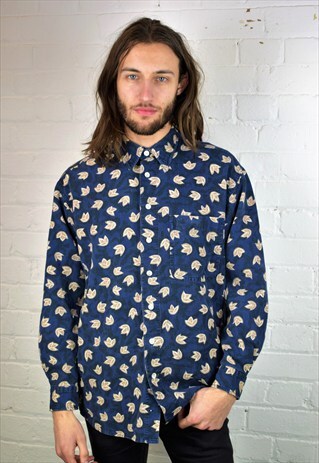 VINTAGE 90'S PATTERNED SHIRT