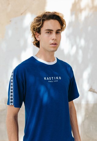 BASIC T-SHIRT ROYAL BANDAS