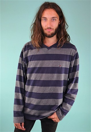 VINTAGE 90'S TOMMY HILFIGER STRIPED TOP