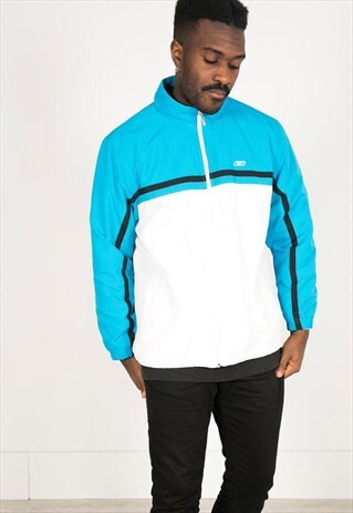 ON SALE VINTAGE 80S REEBOK SHELL SPORT JACKET / S0767