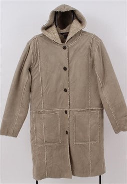 Woolrich suede Afghan Coat