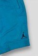 NIKE JORDAN SHORTS ELASTIC WAIST EMBROIDERED LOGO 