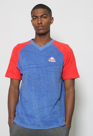 VINTAGE KAPPA VELOUR T-SHIRT