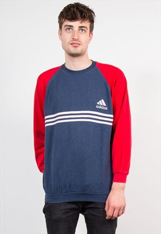 90'S ADIDAS COLOURBLOCK SPORTS SWEATSHIRT