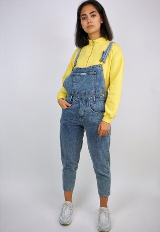 VINTAGE 90'S DENIM DUNGAREES
