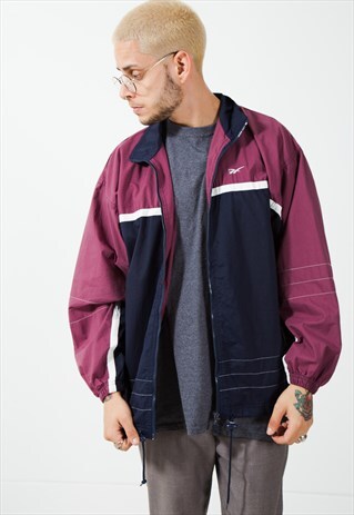 VINTAGE 90S REEBOK WINDBREAKER JACKET / S3276