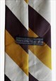 VINTAGE 70S SEARS MEN'S STORE STRIPED POLYESTER TIE