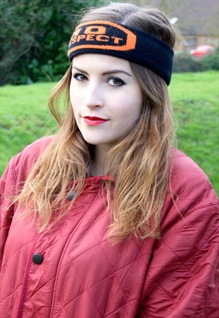 VINTAGE 90S SKI HEADBAND - FESTIVAL - ONE SIZE FITS ALL