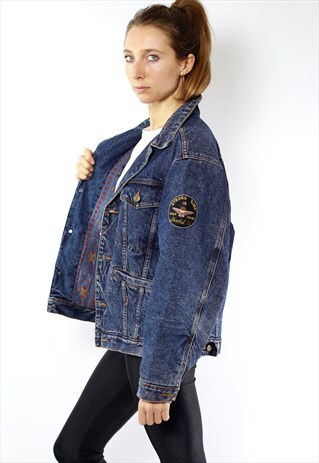 BLANKET LINED DENIM JACKET / BLANKET LINED JEAN JACKET