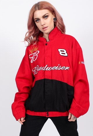 VINTAGE BUDWEISER NASCAR JACKET ASM2263