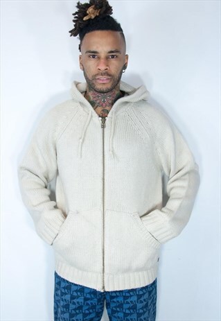 VINTAGE TOMMY HILFIGER WOOL HOODIE