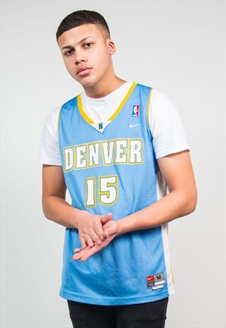 NIKE NBA BASKETBALL JERSEY VEST DENVER NUGGETS