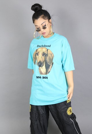VINTAGE GRAPHIC PRINT T-SHIRT TEE