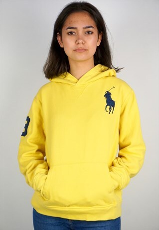 VINTAGE 90'S POLO RALPH LAUREN HOODIE