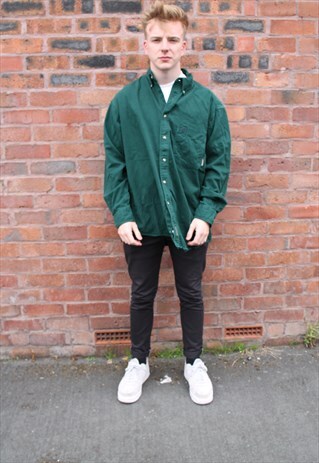 TIMBERLAND THICK GREEN SHIRT