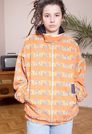 OXBOW RAD UNISEX, PATTERNED WINDBREAKER FROM THE 90S ERA