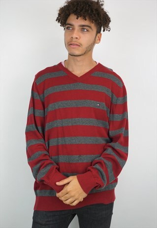 VINTAGE 90'S TOMMY HILFIGER PULLOVER SWEATSHIRT