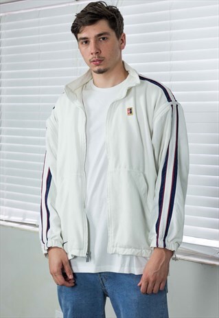 VINTAGE NIKE JACKET PETE SAMPRAS SUPREME COURT LOGO M 24.7