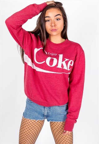 VINTAGE COCA COLA SWEATSHIRT SW513
