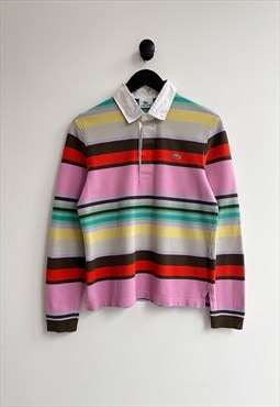 Vintage Lacoste Longsleeve Rugby Polo Shirt