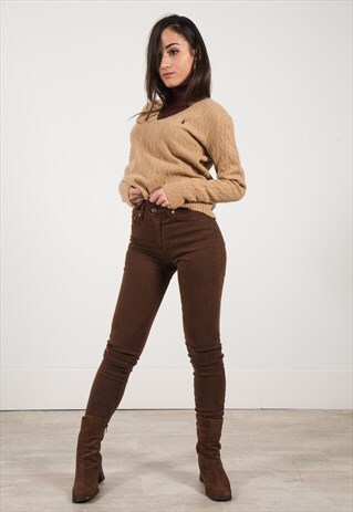 VINTAGE 90S CLASSIC POLO RALPH LAUREN KNITWEAR JUMPER/ S0285