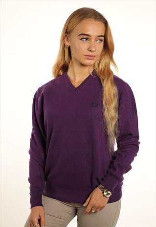 VINTAGE FRED PERRY KNITWEAR JUMPER K192
