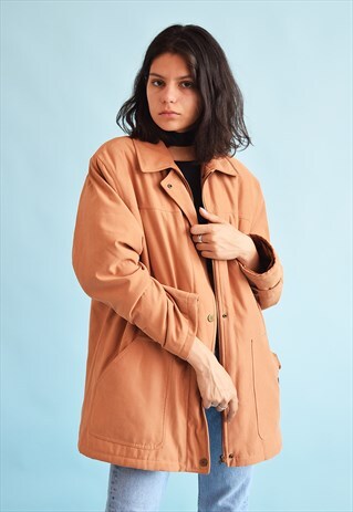 90'S RETRO NEUTRAL PUFFER PARKA JACKET