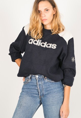VINTAGE 90S ADIDAS SWEATSHIRT/ R045