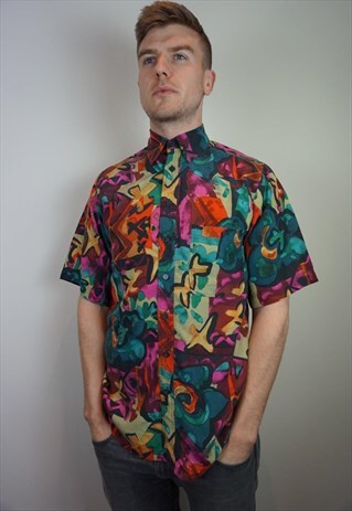 FUNKY PATTERNED SHIRT