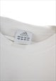 VINTAGE ADIDAS T-SHIRT IN WHITE S