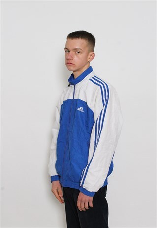 VINTAGE ADIDAS WINDBREAKER TRACK JACKET