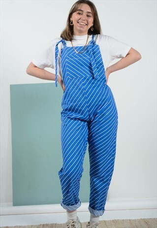 Vintage 90s Reworked Dungarees Size S