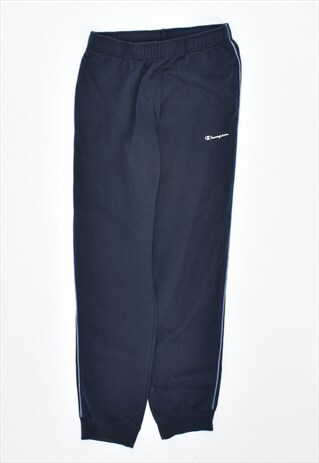 90'S CHAMPION TRACKSUIT TROUSERS NAVY BLUE