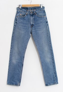 Levis 505 jeans vintage 90s made in USA blue denim