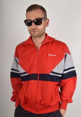 VINTAGE ADIDAS JACKET 80'S MADE IN FRANCE (1017)