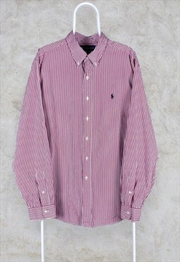 Ralph Lauren Striped Shirt Long Sleeve Classic Fit XXL