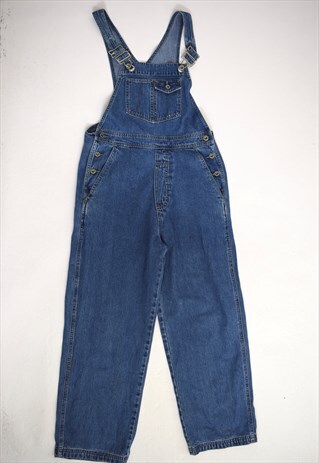 VINTAGE 90S GAP BLUE DENIM DUNGAREES