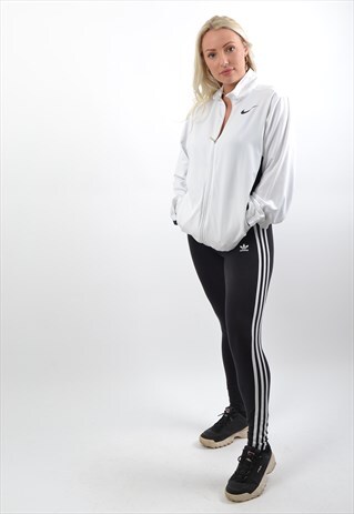 WHITE NIKE TRACK JACKET GTJ3842