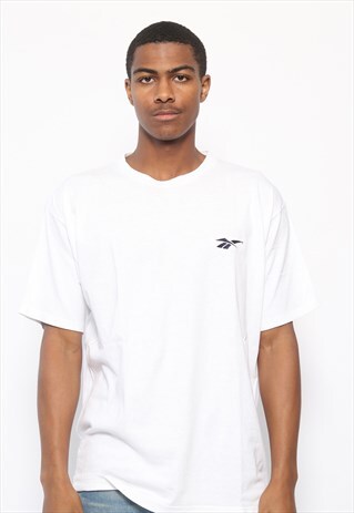 VINTAGE REEBOK LOGO T-SHIRT WHITE