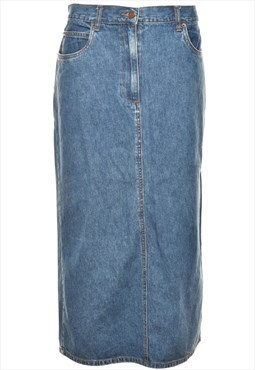 Vintage Bill Blass Denim Skirt - L
