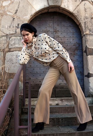 SUPER 70'S BEIGE PANTS