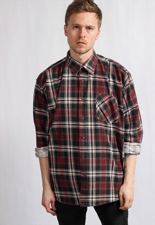 VINTAGE SKATER FLANNEL SHIRT