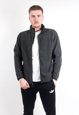 90'S RETRO DARK GREY FLEECE