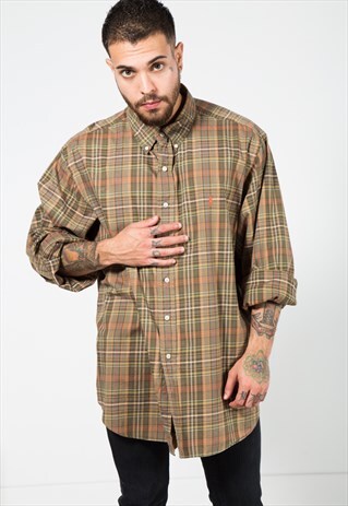 VINTAGE 80S POLO RALPH LAUREN SHIRT/ S4606