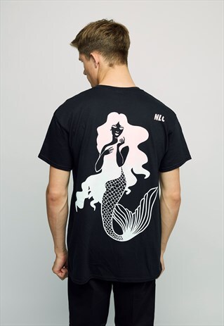 MERMAID BLACK TEE