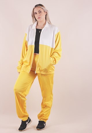 full yellow tracksuit
